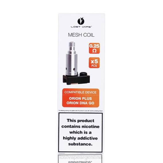 Lost Vape Disposable 6ZFL326 | Lost Vape Orion más bobinas de reemplazo de ADN (paquete de 5) 0,5 ohmios