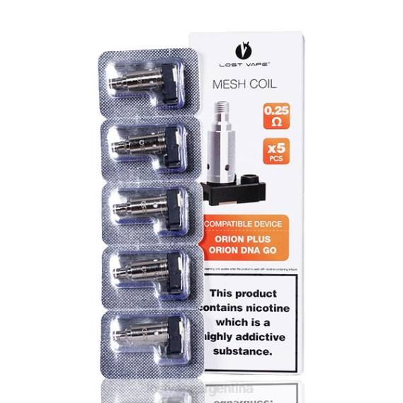 Lost Vape Disposable 6ZFL36 | Lost Vape Orion más bobinas de reemplazo de ADN (paquete de 5) 0,25 ohmios