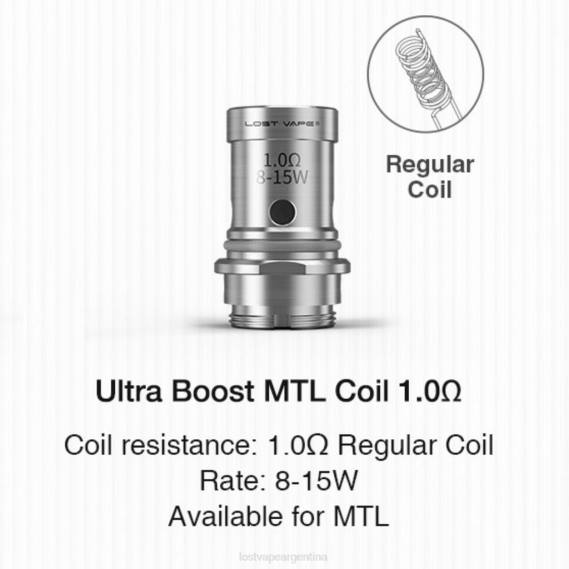Lost Vape Price 6ZFL350 | Lost Vape Ultra bobinas de impulso (paquete de 5) mtl v2 1.ohm