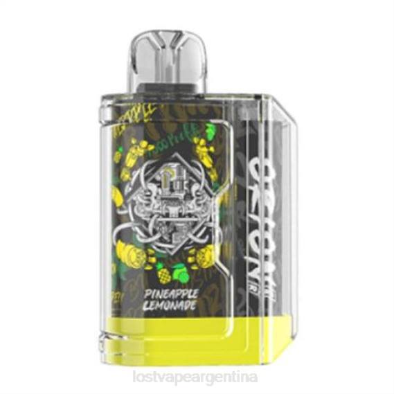 Lost Vape Argentina 6ZFL51 | Lost Vape Orion barra desechable | 7500 bocanadas | 18ml | 50 mg limonada de piña