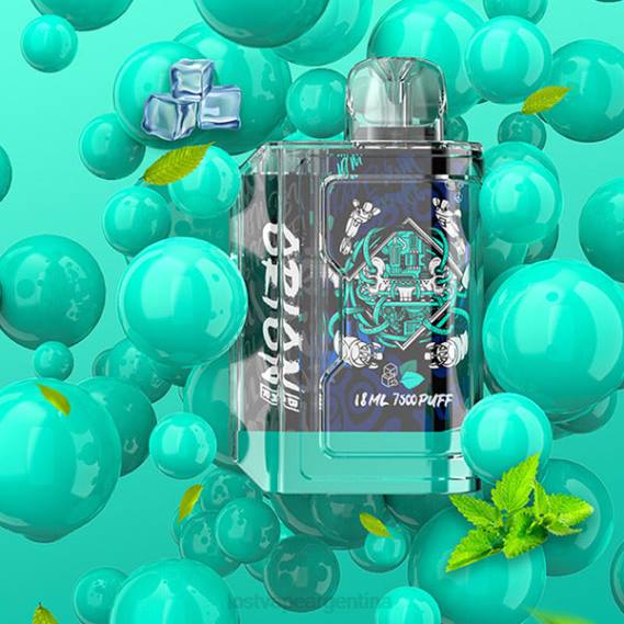 Lost Vape Argentina 6ZFL81 | Lost Vape Orion barra desechable | 7500 bocanadas | 18ml | 50 mg menta azul