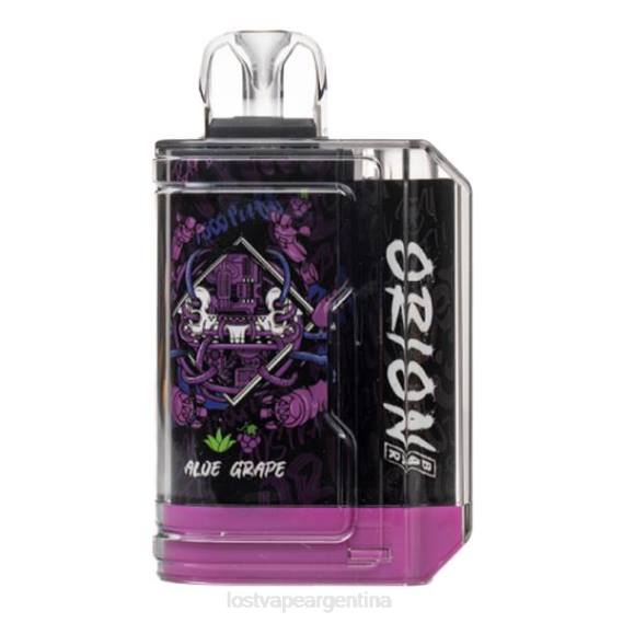 Lost Vape Buenos Aires 6ZFL52 | Lost Vape Orion barra desechable | 7500 bocanadas | 18ml | 50 mg áloe uva