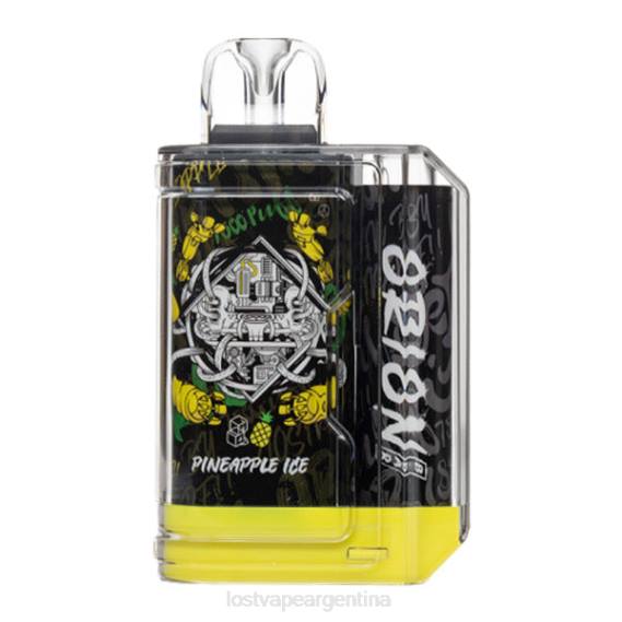 Lost Vape Buenos Aires 6ZFL62 | Lost Vape Orion barra desechable | 7500 bocanadas | 18ml | 50 mg hielo de piña