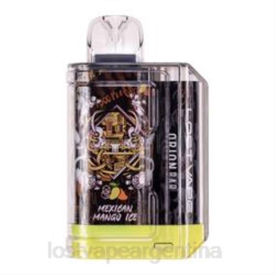 Lost Vape Disposable 6ZFL86 | Lost Vape Orion barra desechable | 7500 bocanadas | 18ml | 50 mg hielo de mango mexicano