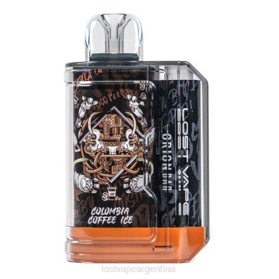 Lost Vape Near Me Argentina 6ZFL87 | Lost Vape Orion barra desechable | 7500 bocanadas | 18ml | 50 mg hielo de café de columbia