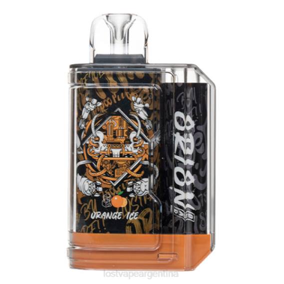 Lost Vape Pods Near Me 6ZFL58 | Lost Vape Orion barra desechable | 7500 bocanadas | 18ml | 50 mg hielo naranja
