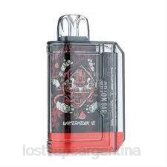 Lost Vape Review Argentina 6ZFL85 | Lost Vape Orion barra desechable | 7500 bocanadas | 18ml | 50 mg Hielo de sandía de edición limitada.