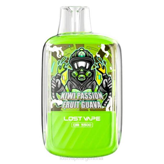 Lost Vape Flavors Argentina 6ZFL103 | Lost Vape Orion ob5500 5500 inhalaciones 14ml 50mg desechables kiwi maracuyá guayaba