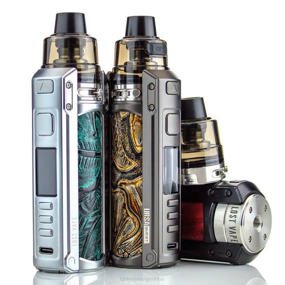 Lost Vape Argentina 6ZFL191 | Lost Vape URSA Quest kit múltiple | 100w bronce/piel de cocodrilo