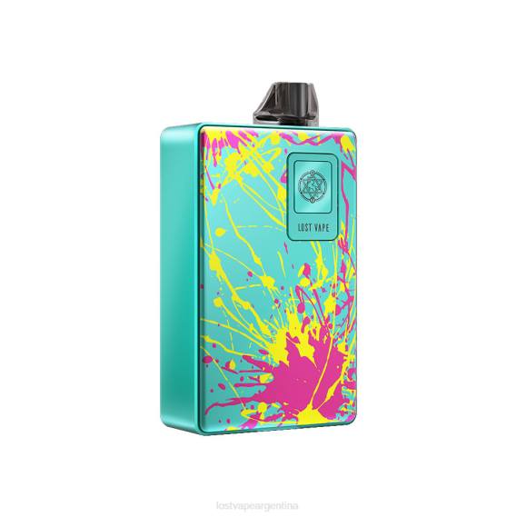 Lost Vape Price 6ZFL310 | Lost Vape Centaurus equipo b80 todo en uno | sistema de cápsulas| batería no incluida verde a borbotones