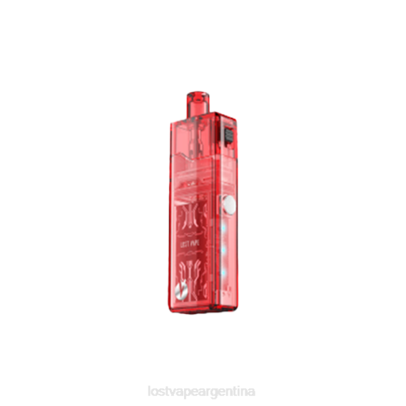 Lost Vape Buenos Aires 6ZFL202 | Lost Vape Orion kit de cápsulas de arte rojo claro