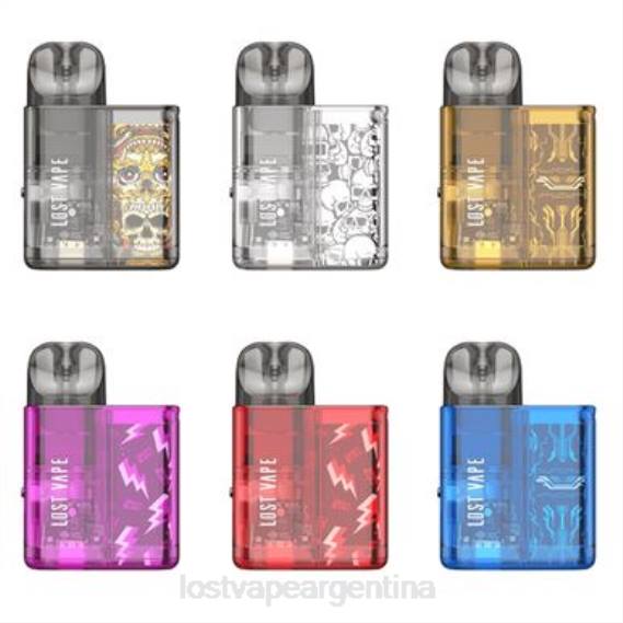 Lost Vape Disposable 6ZFL46 | Lost Vape URSA Baby kit de cápsulas cuero negro