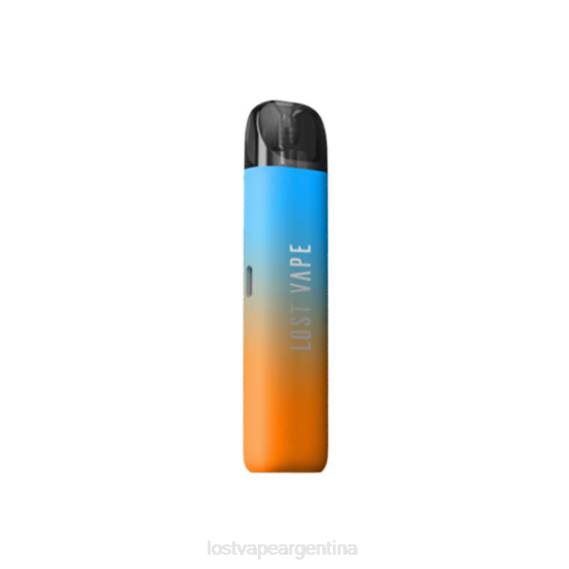 Lost Vape Buenos Aires 6ZFL212 | Lost Vape URSA S kit de cápsulas naranja cian