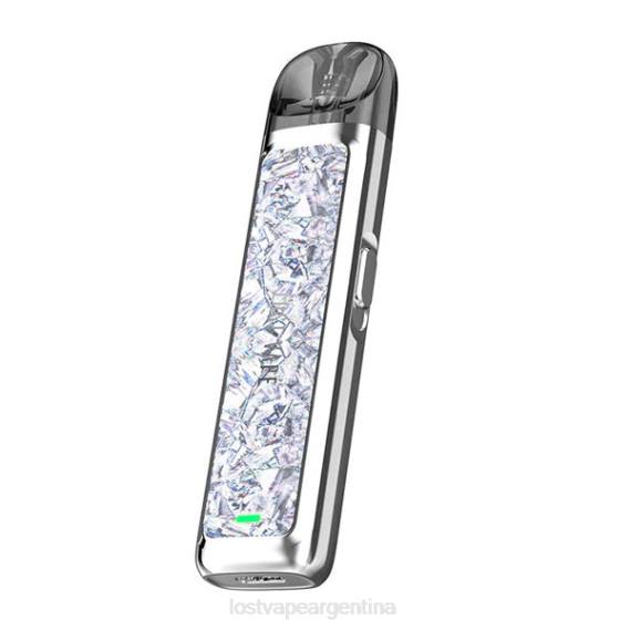Lost Vape Buenos Aires 6ZFL232 | Lost Vape URSA kit de cápsulas | 800mah escarcha plateada