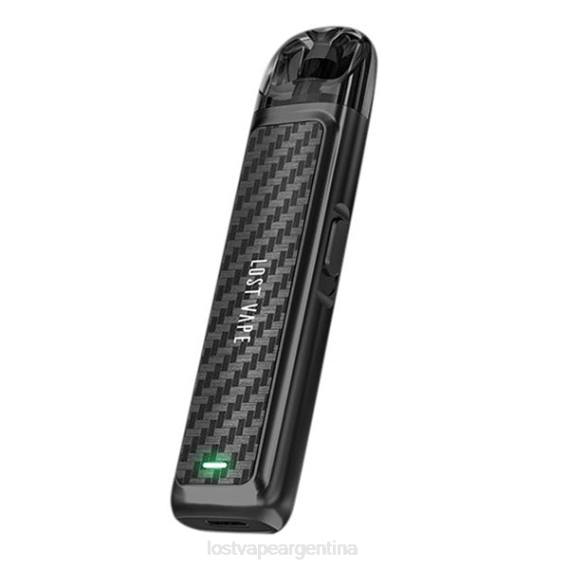 fibra de carbono negro