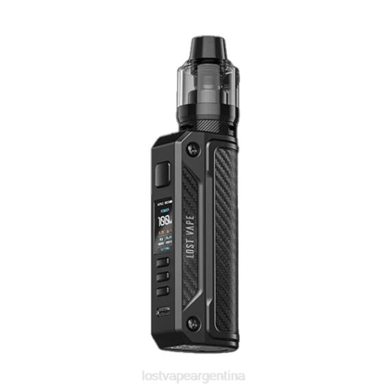 Lost Vape Argentina 6ZFL171 | Lost Vape Thelema kit solo de 100w negro/fibra de carbono