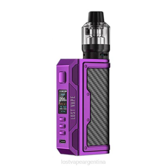 morado/fibra de carbono