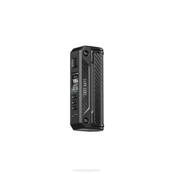 Lost Vape Buenos Aires 6ZFL252 | Lost Vape Thelema mod solo de 100w negro/fibra de carbono