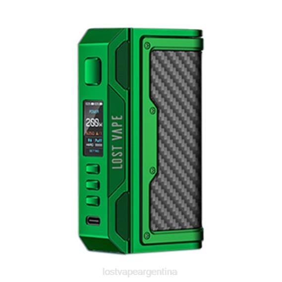 verde/fibra de carbono
