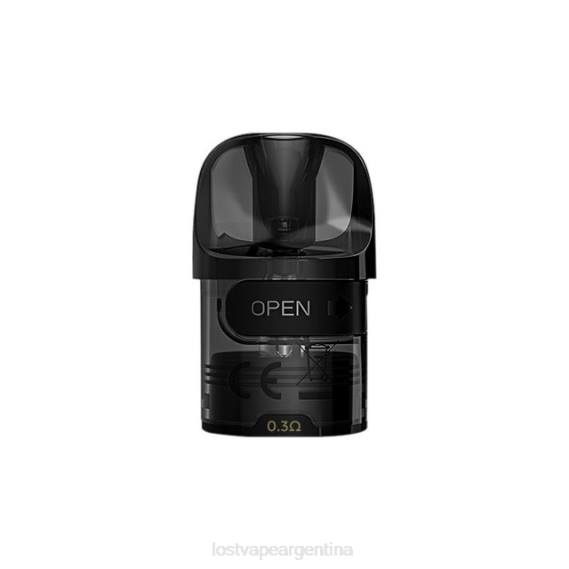 Lost Vape Argentina 6ZFL381 | Lost Vape E-Plus vainas (paquete de 3) 0,3 ohmios